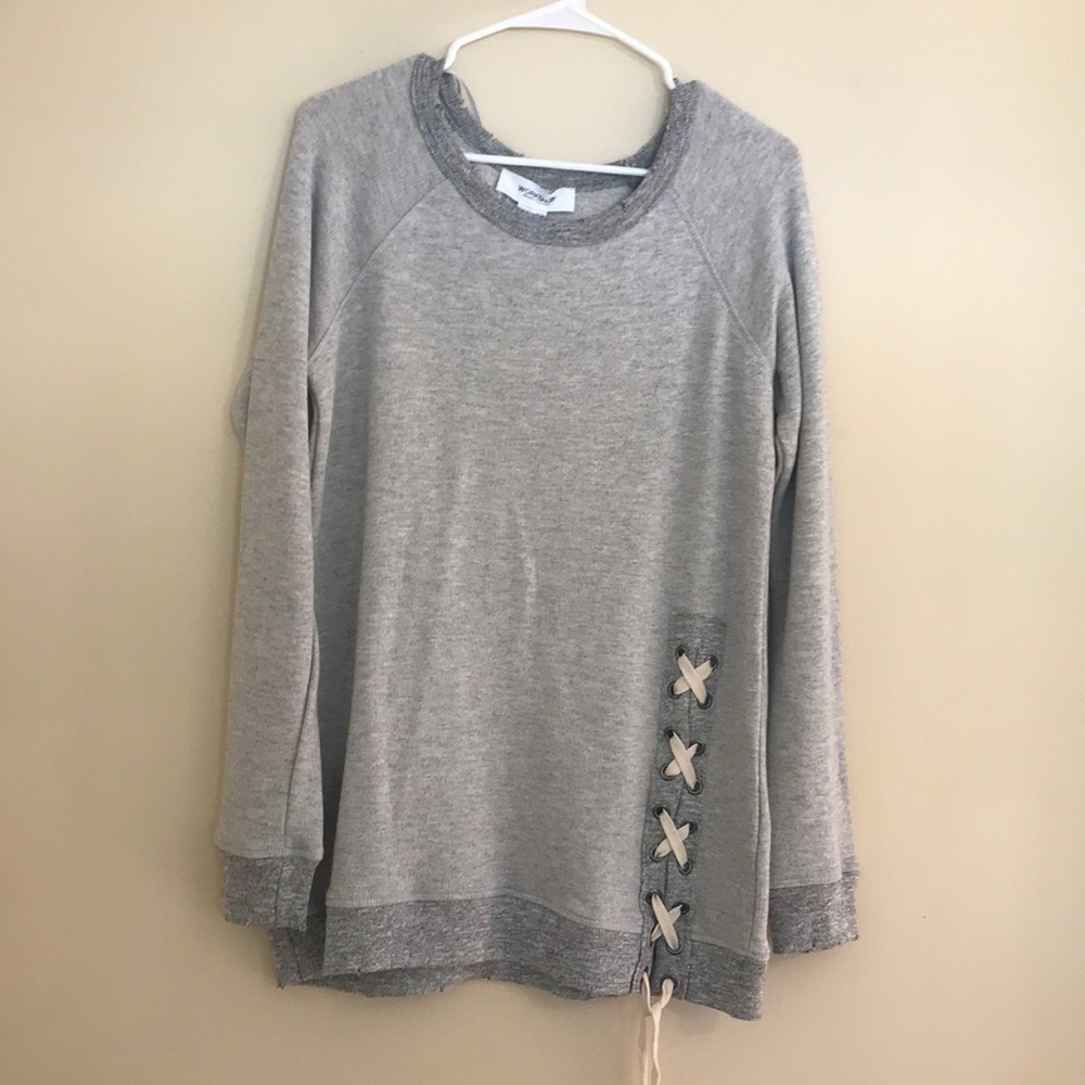 Workshop Republic Clothing sweatshirt. NWT. Size S